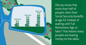It’s easy to see why retirees claim Social Security as soon as they can